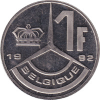 1 franc - Belgium