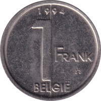 1 franc - Belgique