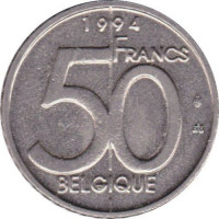 50 francs - Belgium