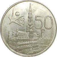 50 francs - Belgium