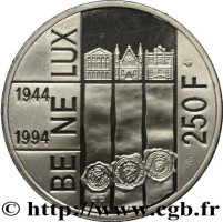 250 francs - Belgium