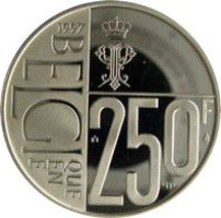 250 francs - Belgique