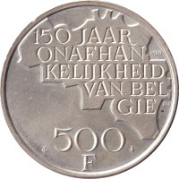 500 francs - Belgium