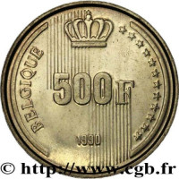 500 francs - Belgique