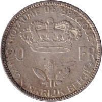 20 francs - Belgium