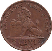 2 centimes - Belgium