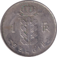 1 franc - Belgium