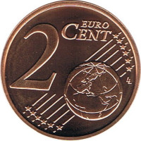 2 eurocents - Belgique