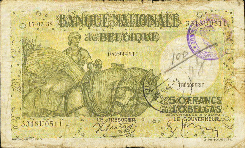 50 francs - Belgique