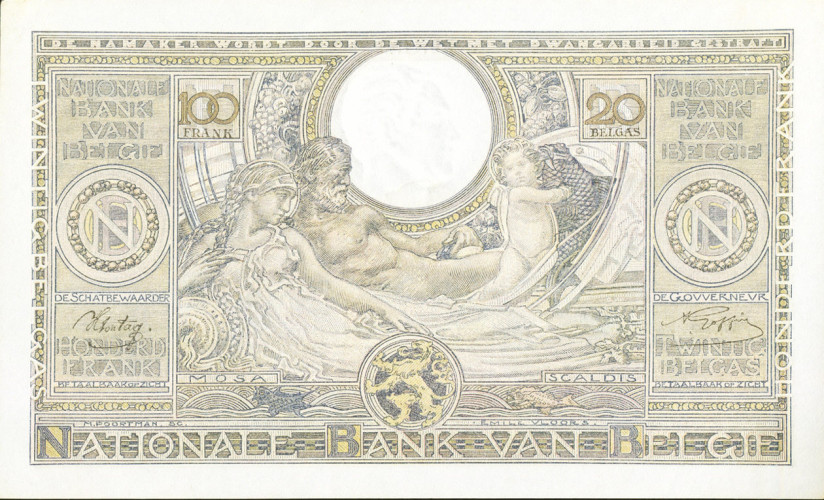 100 francs - Belgique