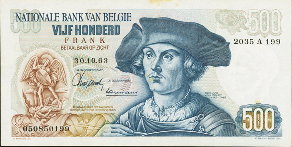 500 francs - Belgium