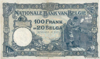 100 francs - Belgique