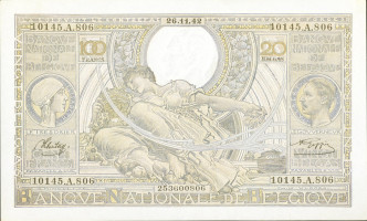 100 francs - Belgium