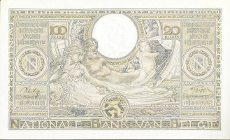 100 francs - Belgium