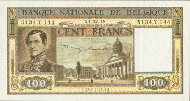 100 francs - Belgium