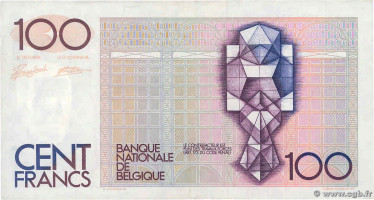 100 francs - Belgium