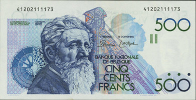 500 francs - Belgium