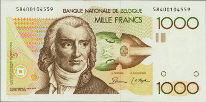 1000 francs - Belgium