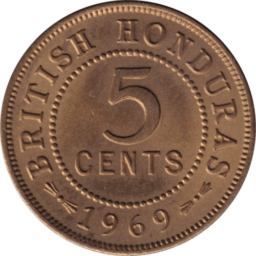 5 cents - Belize