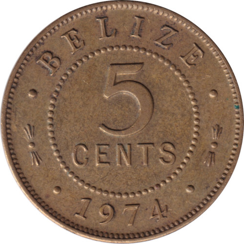 5 cents - Bélize