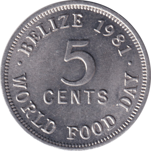 5 cents - Bélize