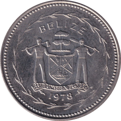 25 cents - Belize