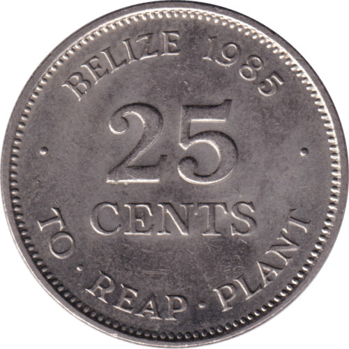 25 cents - Belize