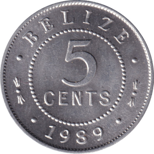 5 cents - Belize