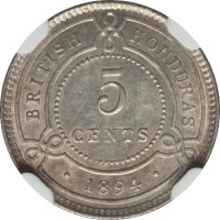 5 cents - Belize