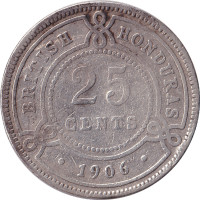 25 cents - Bélize