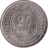 25 cents - Bélize