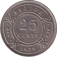 25 cents - Bélize