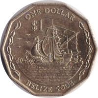 1 dollar - Bélize