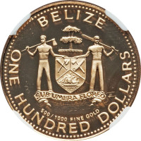 100 dollars - Belize