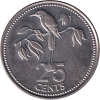 25 cents - Belize