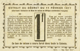 1 franc - Bénin