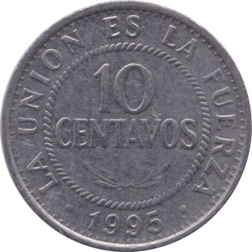 10 centavos - Bolivie