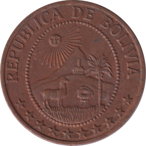 5 centavos - Bolivia