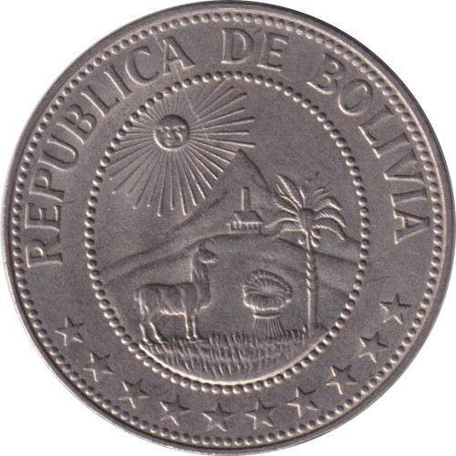 50 centavos - Bolivia