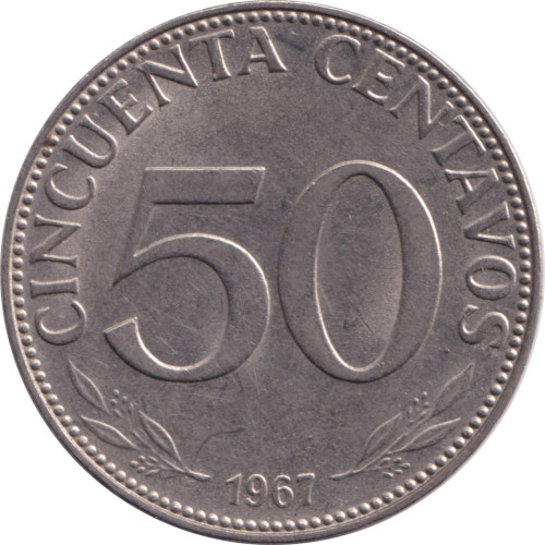 50 centavos - Bolivia