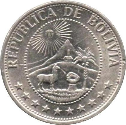 1 peso - Bolivia