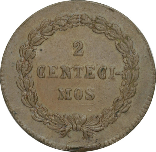 2 centecimos - Bolivia