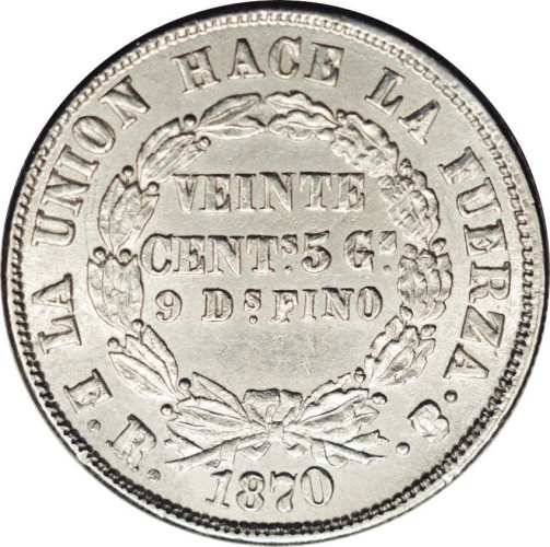 20 centavos - Bolivie