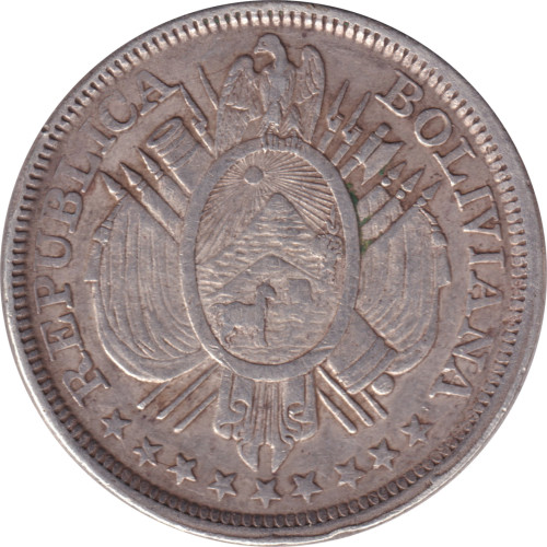 50 centavos - Bolivia