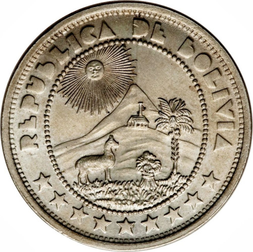 50 centavos - Bolivie