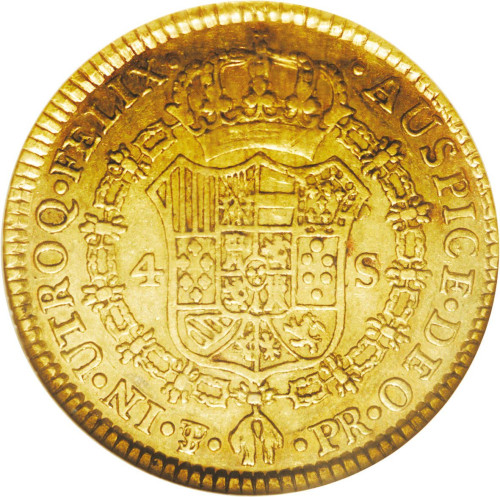 4 escudos - Bolivia