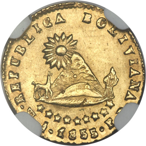 1/2 escudo - Bolivia