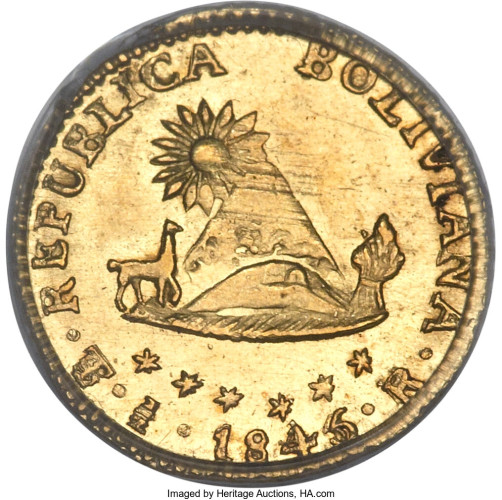 1/2 escudo - Bolivia