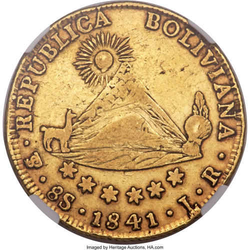 8 escudos - Bolivia