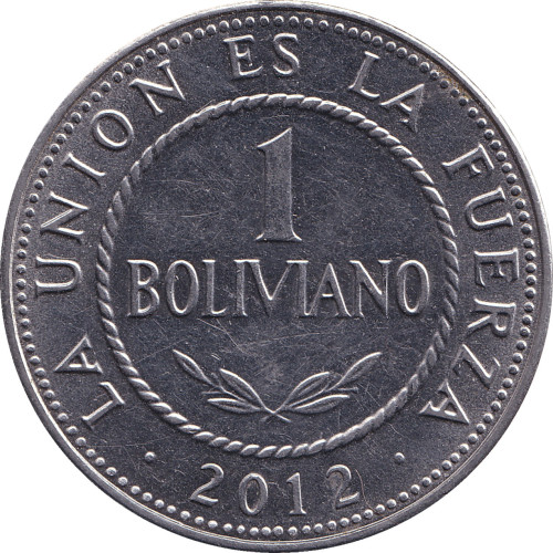 1 boliviano - Bolivia